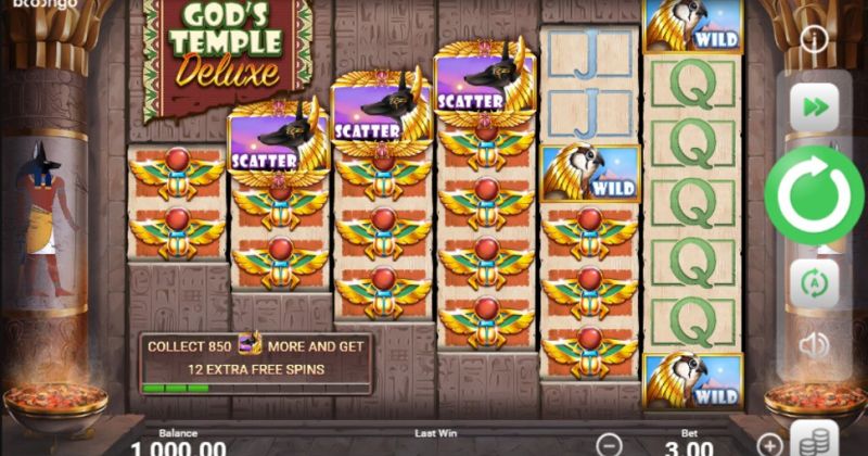 Play in God's Temple Deluxe slot online from Booongo for free now | www.challenge-myu.net